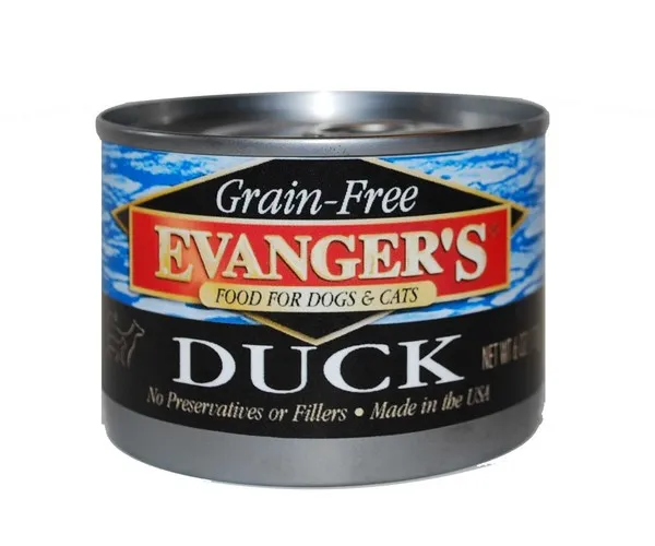24/6oz Evanger's Grain-Free Duck For Dogs & Cats - Health/First Aid